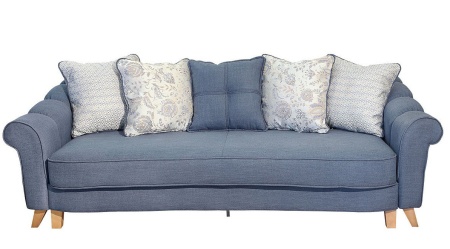 Ортопедический Диван Николас Евро-Металлокаркас/Разные Цвета Ш-2520 х Г-1100 х В-900 мм