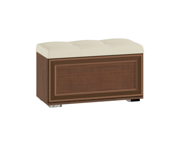 Банкетка с отсеком для хранения Ливорно ЛБ-20, орех