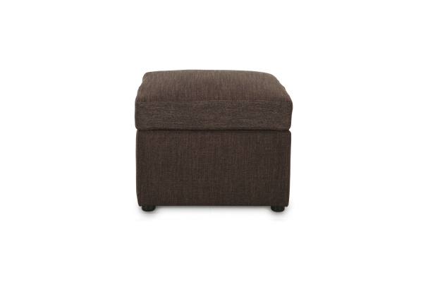 Пуф Квин рогожка коричневая