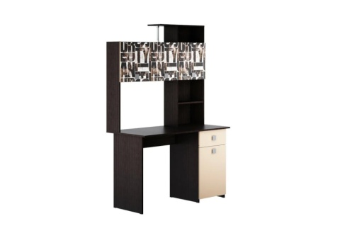 Уголок школьника Паскаль-2 венге / фотопечать Браун